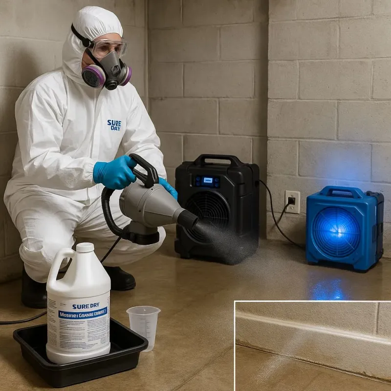 Sanitization and Odor Removal process in Jackson, MS