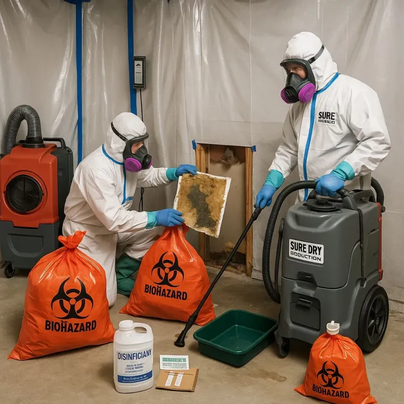 Contaminated Water Handling Protocols process in Jackson, MS