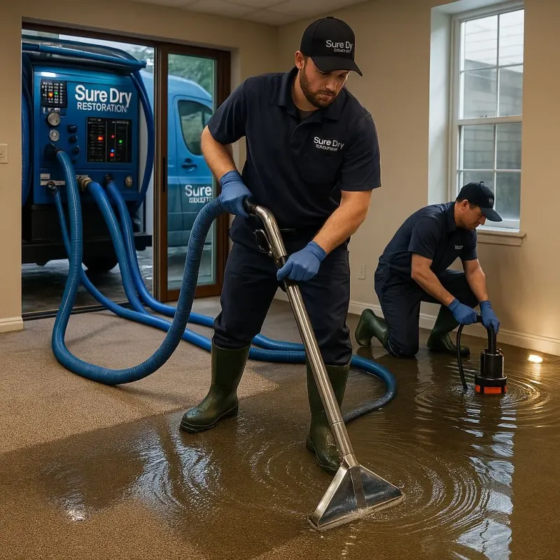 Water Extraction and Removal process in Jackson, MS